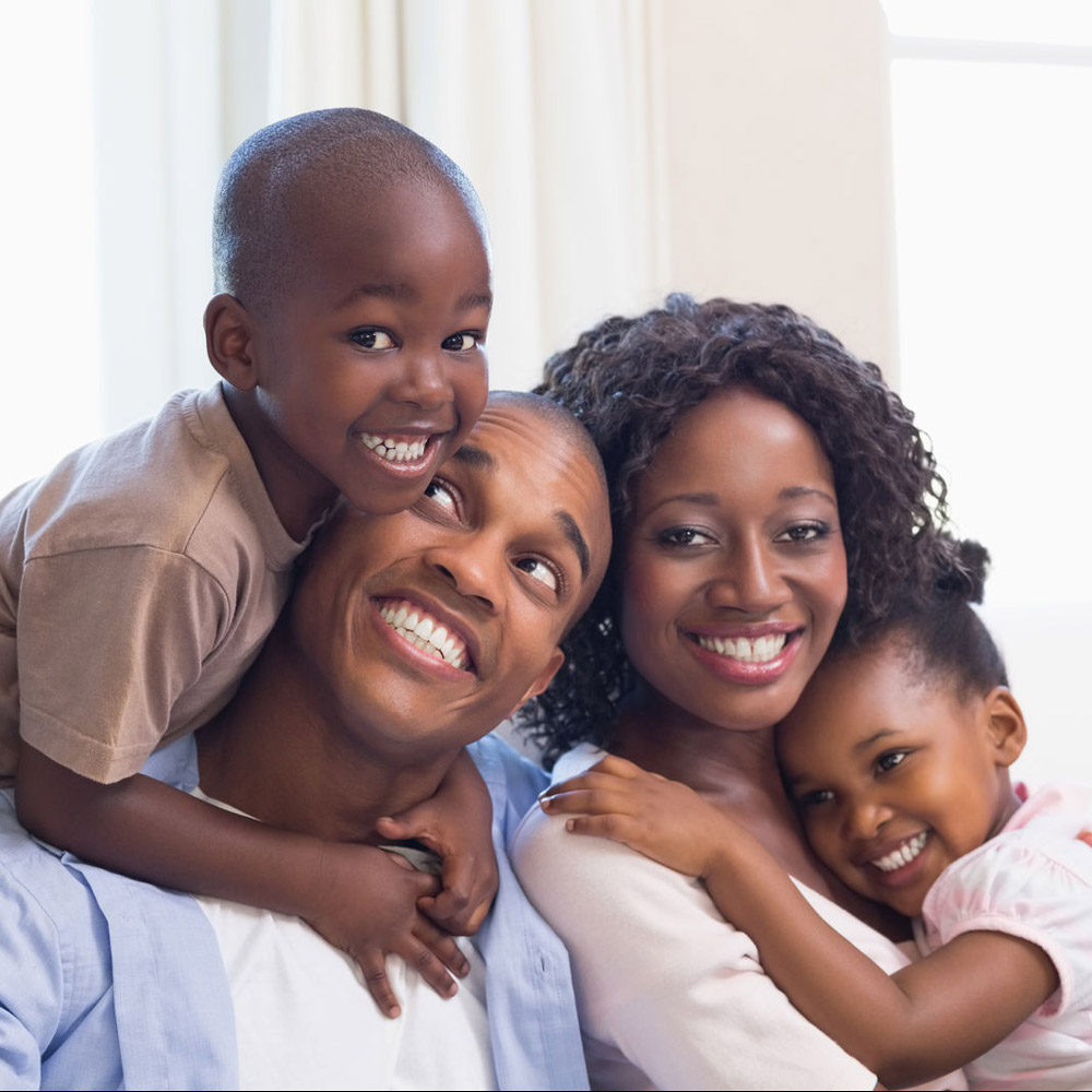 black parents raising boys and girls