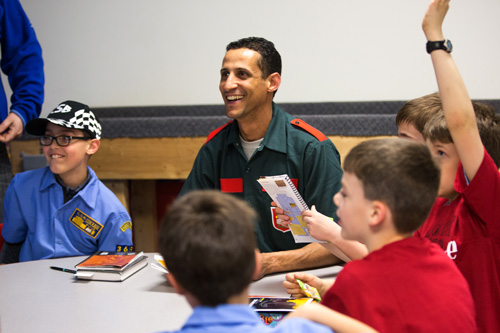 Our Rangers help mentor young boys and young men, modelling what it means to be a Godly man